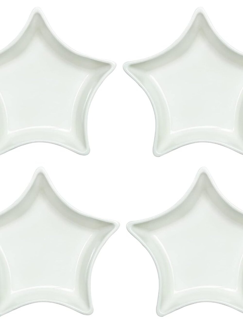Star Shaped Multipurpose Ceramic Sauce Dish Seasoning Dishes Sushi Dipping Bowl